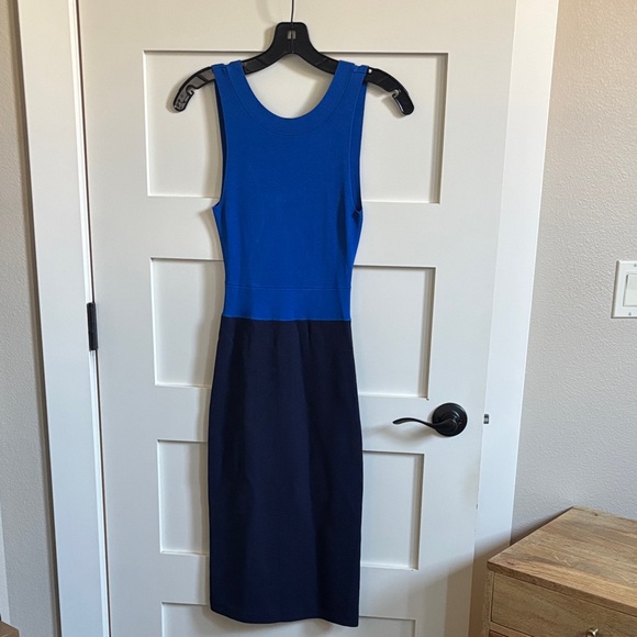 Trouve Blue Midi Dress - Picture 1 of 4